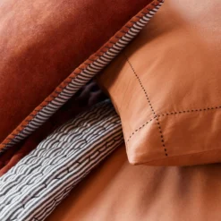 Lot De 2 Taies D'oreiller ANOUK Ecureuil Et Point Sellier Noir -Décoration & meubles pour la maison lot de 2 taies d oreiller ANOUK 007623 O5G C3 2