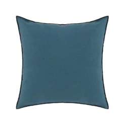 Lot De 2 Taies D'oreiller CARLINA Pétrole Et Bourdon Noir 15 Lot De 2 Taies D'oreiller CARLINA Pétrole Et Bourdon Noir -Décoration & meubles pour la maison lot de 2 taies d oreiller CARLINA 007693 BVG C2 packshot