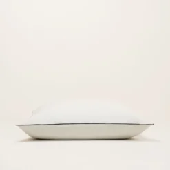 Lot De 2 Taies D'oreiller CARLINA Calcaire Et Bourdon Noir 11 Lot De 2 Taies D'oreiller CARLINA Calcaire Et Bourdon Noir -Décoration & meubles pour la maison lot de 2 taies d oreiller CARLINA 007693 N2G C2 6