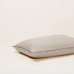 Lot De 2 Taies D'oreiller CARLINA Ficelle Et Bourdon Noir 12 Lot De 2 Taies D'oreiller CARLINA Ficelle Et Bourdon Noir -Décoration & meubles pour la maison lot de 2 taies d oreiller CARLINA 007693 N3G C3 6