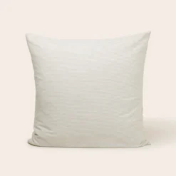 Lot De 2 Taies D'oreiller FINEA Ivoire Et Vert De Gris -Décoration & meubles pour la maison lot de 2 taies d oreiller FINEA 009164 WV C2 5