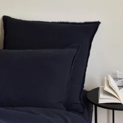 Lot De 2 Taies D'oreiller LOU Encre Bleue -Décoration & meubles pour la maison lot de 2 taies d oreiller LOU 007614 B20 C2 1