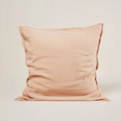 Lot De 2 Taies D'oreiller LOU Pêche Rosé -Décoration & meubles pour la maison lot de 2 taies d oreiller LOU 007614 R3 C2 5