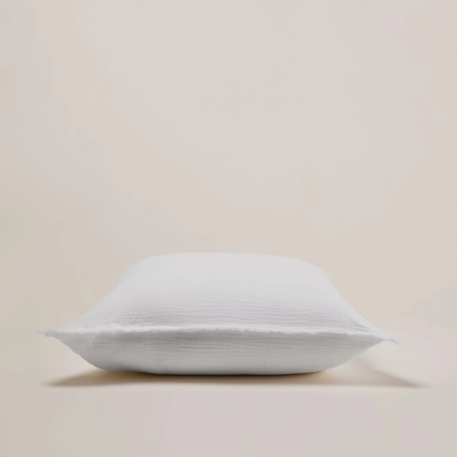 Lot De 2 Taies D'oreiller LOU Blanc Coton 8 Lot De 2 Taies D'oreiller LOU Blanc Coton – Image 8