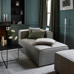 Méridienne Modulable D ANDERS Gris Moyen Chiné 14 Méridienne Modulable D ANDERS Gris Moyen Chiné -Décoration & meubles pour la maison meridienne modulable d ANDERS 008054 G4 1