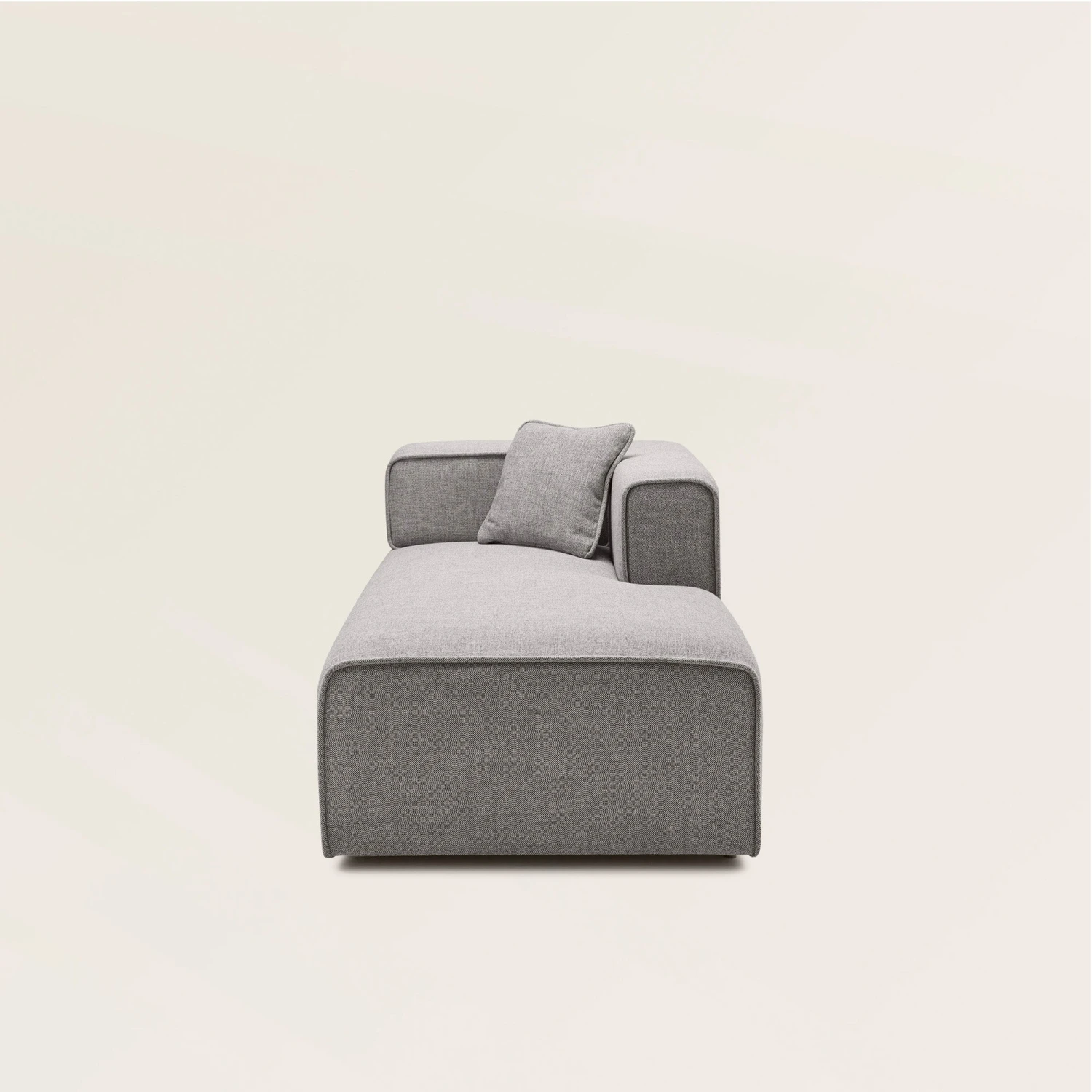 Méridienne Modulable D ANDERS Gris Moyen Chiné 4 Méridienne Modulable D ANDERS Gris Moyen Chiné – Image 4