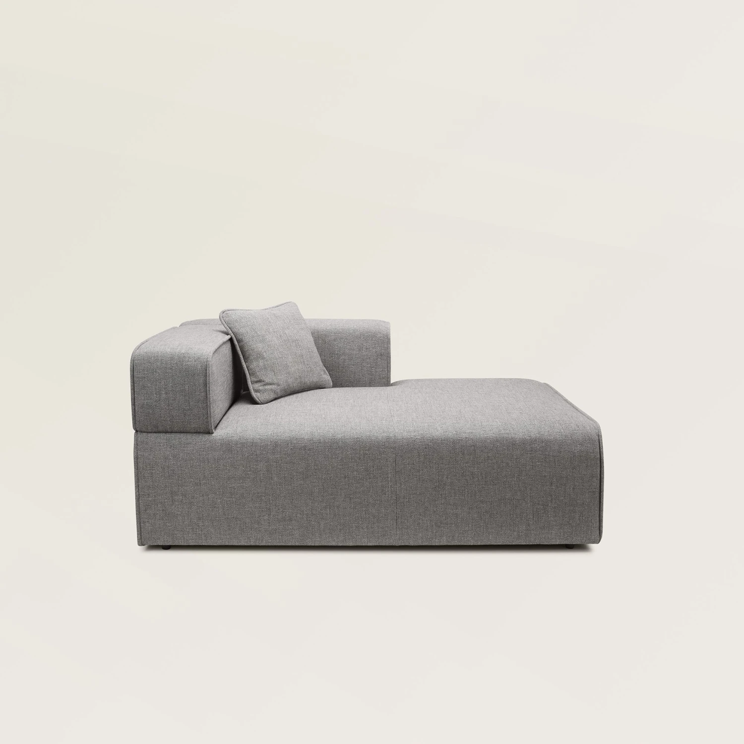 Méridienne Modulable D ANDERS Gris Moyen Chiné 6 Méridienne Modulable D ANDERS Gris Moyen Chiné – Image 6