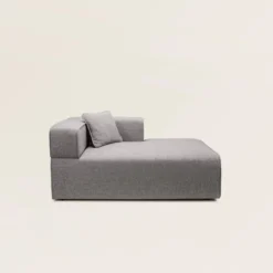 Méridienne Modulable G ANDERS Gris Moyen Chiné -Décoration & meubles pour la maison meridienne modulable g ANDERS 008053 G4 6