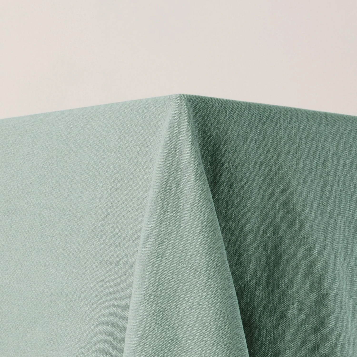 Nappe Rectangulaire NINO Vert De Gris Et Feston Noir 6 Nappe Rectangulaire NINO Vert De Gris Et Feston Noir – Image 6