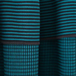 Rideau Panneau DONNIE Bleu Canard Et Noir -Décoration & meubles pour la maison panneau DONNIE 007303 GB 7