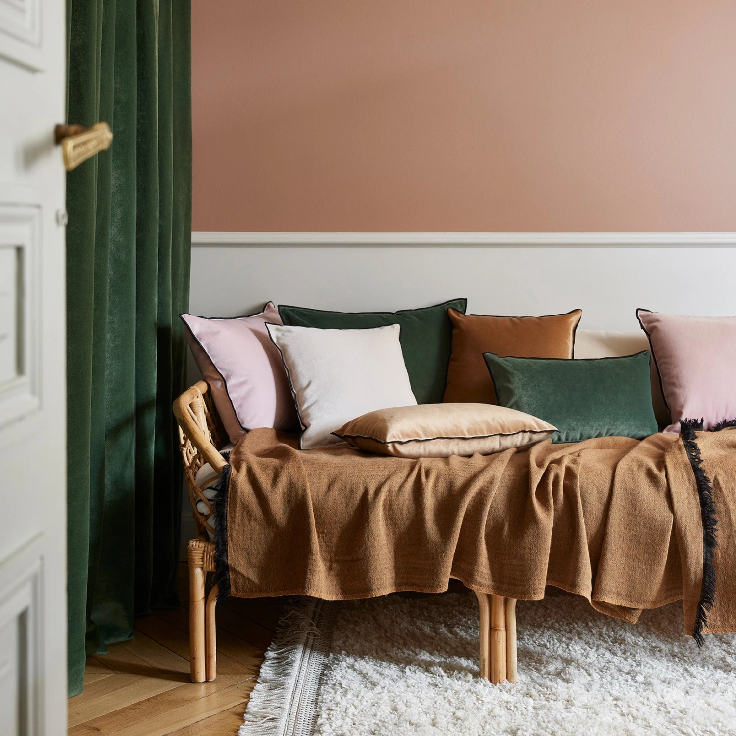 Plaid ALENA Camel 4 Plaid ALENA Camel – Image 4