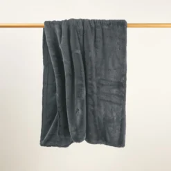 Plaid BIANCA Gris Ombre -Décoration & meubles pour la maison plaid BIANCA 006657 G8 8