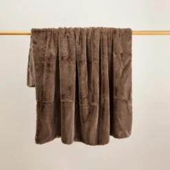 Plaid BIANCA Marron Glacé 15 Plaid BIANCA Marron Glacé -Décoration & meubles pour la maison plaid BIANCA 006657 M 8