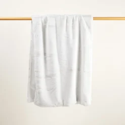 Plaid BIANCA Blanc Hermine -Décoration & meubles pour la maison plaid BIANCA 006657 N1 8