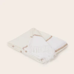 Plaid COSTANO Ivoire 11 Plaid COSTANO Ivoire -Décoration & meubles pour la maison plaid COSTANO 009011 N1 4