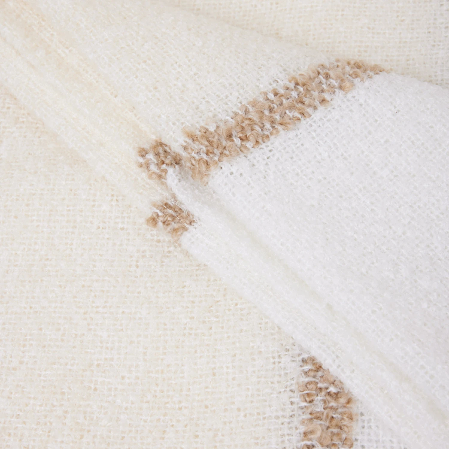 Plaid COSTANO Ivoire 6 Plaid COSTANO Ivoire – Image 6