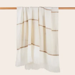 Plaid COSTANO Ivoire 15 Plaid COSTANO Ivoire -Décoration & meubles pour la maison plaid COSTANO 009011 N1 8