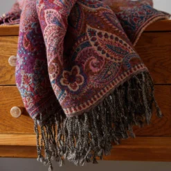 Plaid FARAH Rouge D'orient 11 Plaid FARAH Rouge D'orient -Décoration & meubles pour la maison plaid FARAH 005938 Z10 2