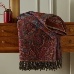 Plaid FARAH Rouge D'orient