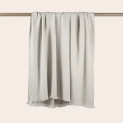 Plaid HAIDEN Ecru Et Glacier 15 Plaid HAIDEN Ecru Et Glacier -Décoration & meubles pour la maison plaid HAIDEN 008922 NG 8