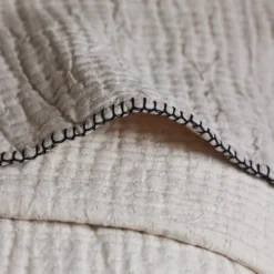 Plaid ILARIO Naturel Et Feston Noir 16 Plaid ILARIO Naturel Et Feston Noir -Décoration & meubles pour la maison plaid ILARIO 007655 N2FG 3