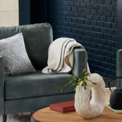 Plaid ILARIO Naturel Et Feston Noir 22 Plaid ILARIO Naturel Et Feston Noir -Décoration & meubles pour la maison plaid ILARIO 007655 N2FG 9