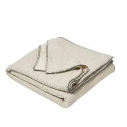 Plaid ILARIO Naturel Et Feston Noir 23 Plaid ILARIO Naturel Et Feston Noir -Décoration & meubles pour la maison plaid ILARIO 007655 N2FG packshot