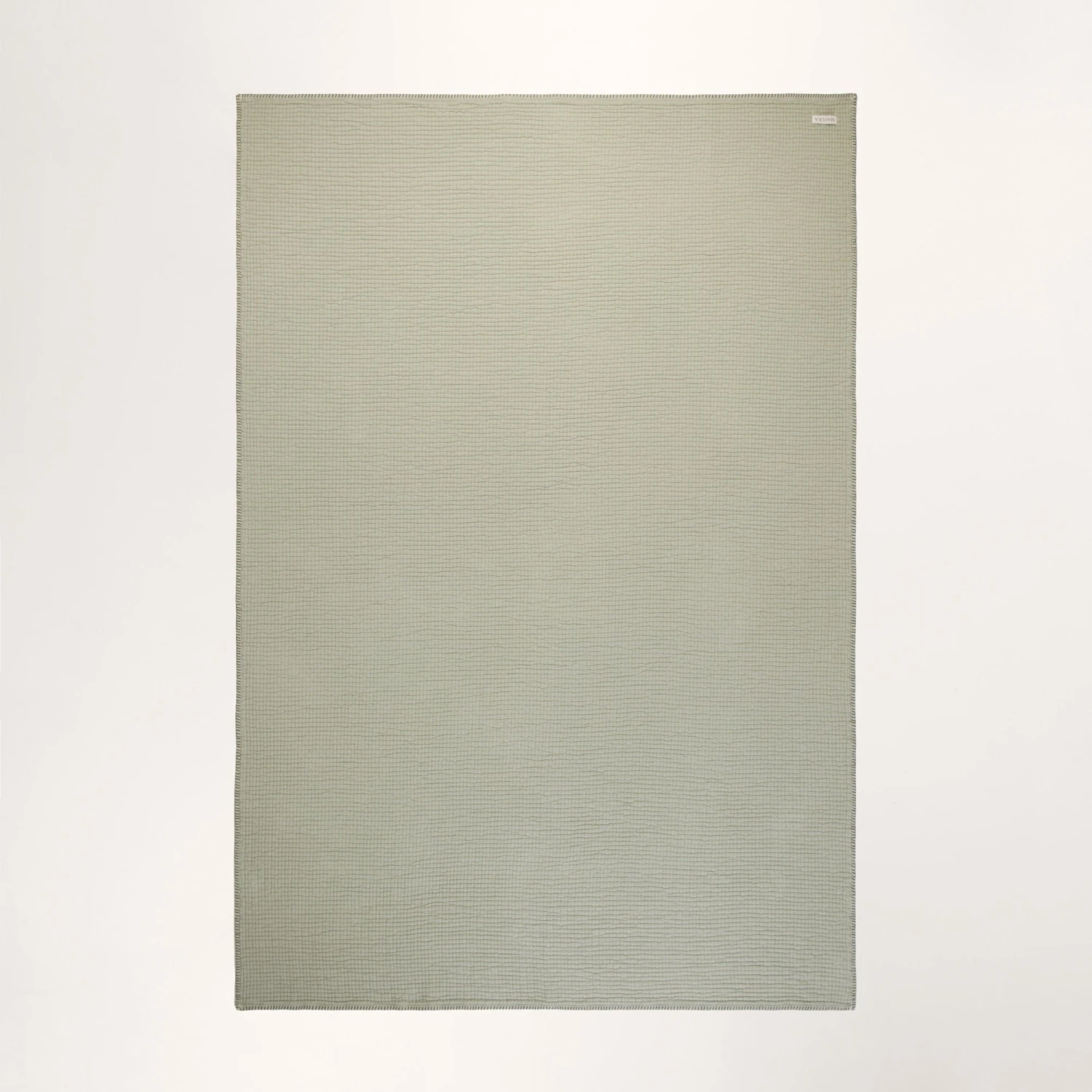 Plaid ILARIO Sauge Et Feston Noir 5 Plaid ILARIO Sauge Et Feston Noir – Image 5