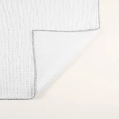 Plaid ILARIO Blanc Et Feston Noir -Décoration & meubles pour la maison plaid ILARIO 007655 WFG 7