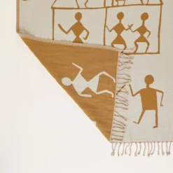 Plaid KANOUR Ecru Et Bronze 17 Plaid KANOUR Ecru Et Bronze -Décoration & meubles pour la maison plaid KANOUR 008149 NM 7