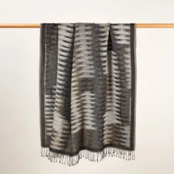 Plaid KHAN Graphite -Décoration & meubles pour la maison plaid KHAN 004962 G1 8