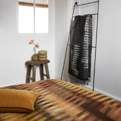 Plaid KHAN Ocre -Décoration & meubles pour la maison plaid KHAN 004962 J18 1