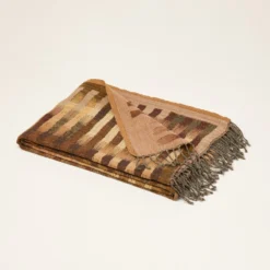 Plaid KHAN Ocre -Décoration & meubles pour la maison plaid KHAN 004962 J18 4