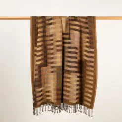 Plaid KHAN Ocre -Décoration & meubles pour la maison plaid KHAN 004962 J18 8