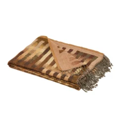 Plaid KHAN Ocre -Décoration & meubles pour la maison plaid KHAN 004962 J18 packshot