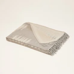 Plaid KHAN Blanc Doux 12 Plaid KHAN Blanc Doux -Décoration & meubles pour la maison plaid KHAN 004962 NG 4