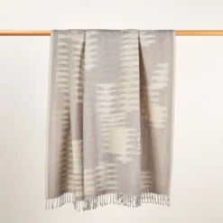 Plaid KHAN Blanc Doux 16 Plaid KHAN Blanc Doux -Décoration & meubles pour la maison plaid KHAN 004962 NG 8