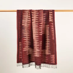 Plaid KHAN Grenat -Décoration & meubles pour la maison plaid KHAN 004962 R18 8