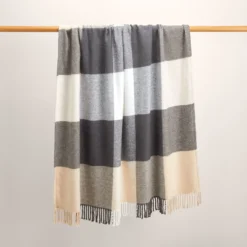 Plaid LIVIA Anthracite -Décoration & meubles pour la maison plaid LIVIA 007270 G6 8