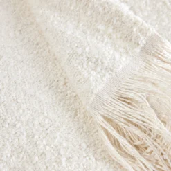 Plaid LUCIANO Ivoire 14 Plaid LUCIANO Ivoire -Décoration & meubles pour la maison plaid LUCIANO 007664 N1 6