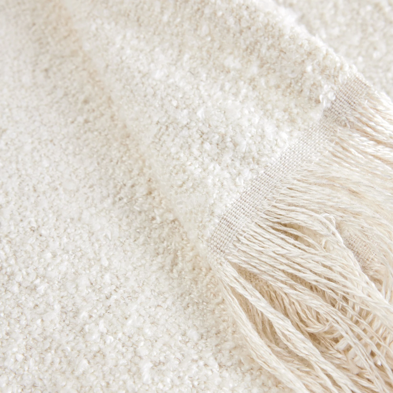 Plaid LUCIANO Ivoire 6 Plaid LUCIANO Ivoire – Image 6