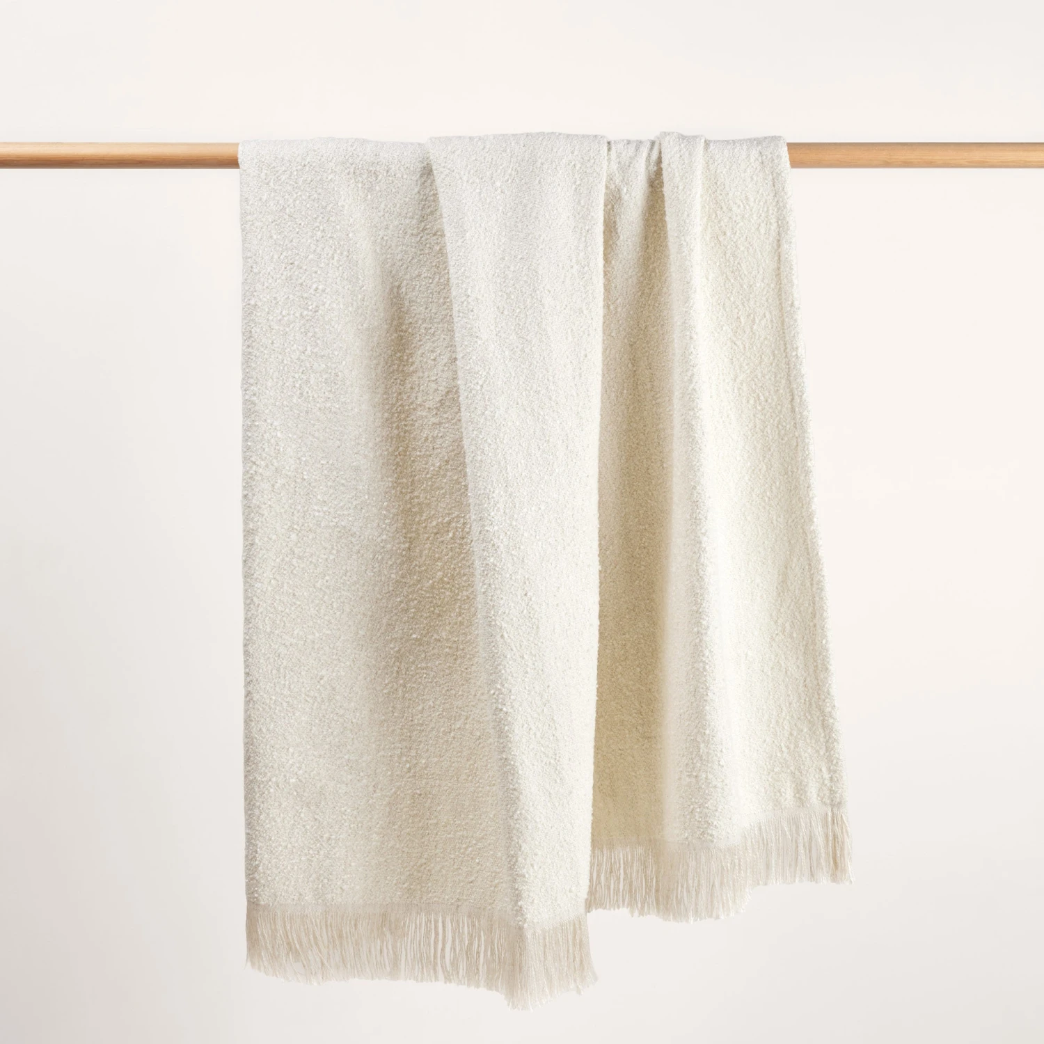 Plaid LUCIANO Ivoire 7 Plaid LUCIANO Ivoire – Image 7