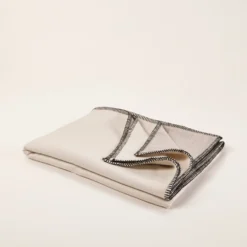 Plaid LUKA Crème Et Noir -Décoration & meubles pour la maison plaid LUKA 007669 NG 4