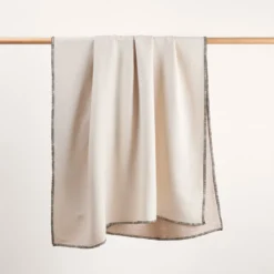 Plaid LUKA Crème Et Noir -Décoration & meubles pour la maison plaid LUKA 007669 NG 7