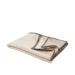 Plaid LUKA Crème Et Noir -Décoration & meubles pour la maison plaid LUKA 007669 NG packshot