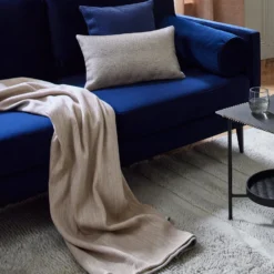 Plaid LUKA Cendre Et Ivoire -Décoration & meubles pour la maison plaid LUKA 007669 NN 1