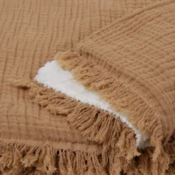 Plaid NOORFOLK Caramel -Décoration & meubles pour la maison plaid NOORFOLK 009036 M 6