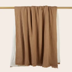 Plaid NOORFOLK Caramel -Décoration & meubles pour la maison plaid NOORFOLK 009036 M 8