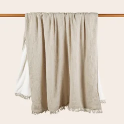 Plaid NOORFOLK Naturel -Décoration & meubles pour la maison plaid NOORFOLK 009036 N2 8