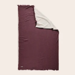 Plaid NOORFOLK Prune -Décoration & meubles pour la maison plaid NOORFOLK 009036 R18 5